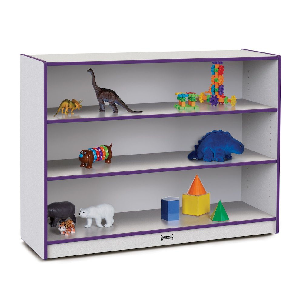 Super-Sized Adjustable Bookcase - Purple
