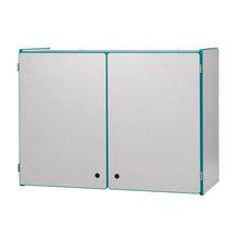 Lockable Wall Cabinet - Teal