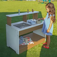 Mud Kitchen, Brown and White
