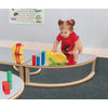 Quarter Round Infant Floor Mirror
