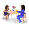 Round Childrens Table, Natural Color
