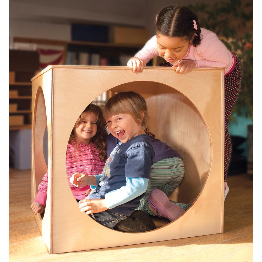 Play House Cube, Brown Color