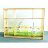 Nature View Acrylic Back Cabinet 36H