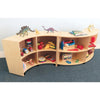 Curve Out Mobile Storage Cabinet
