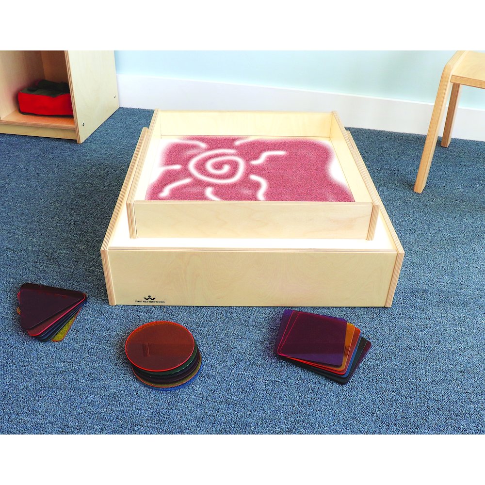 Superbright LED Tabletop Light Box, Brown Color