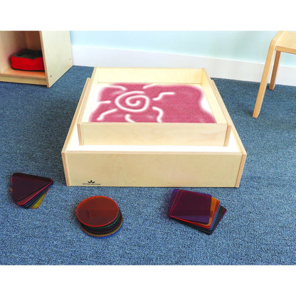 Superbright LED Tabletop Light Box, Brown Color