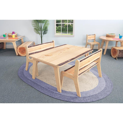 Nature View Live Edge Rectangle Table 20H