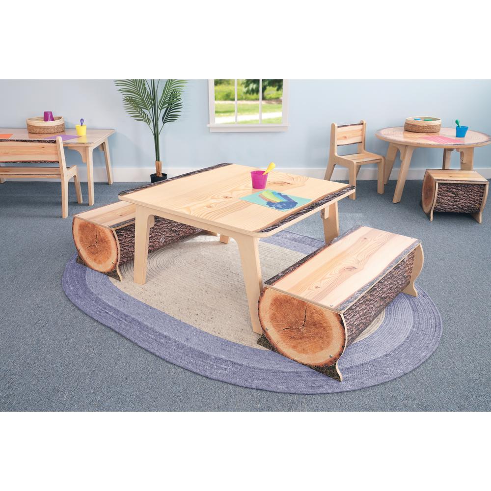 Nature View Live Edge Square Table 20H