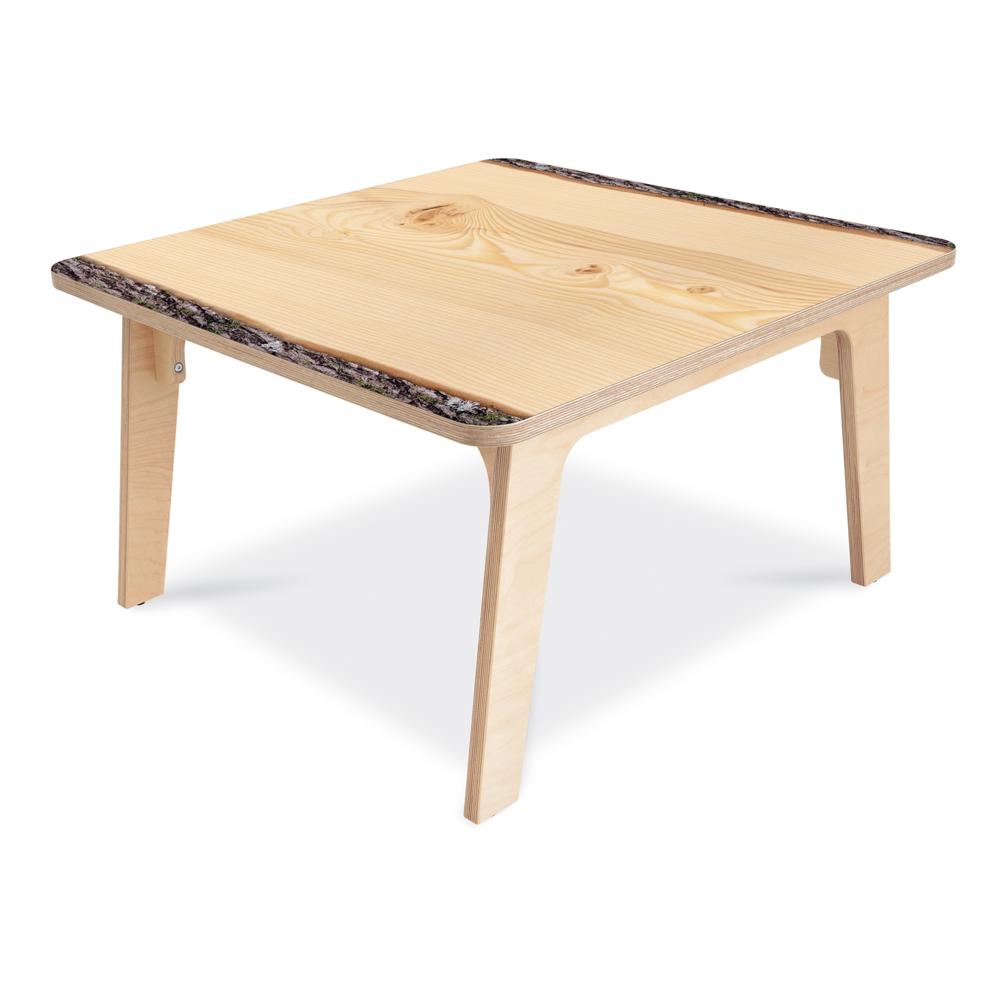 Nature View Live Edge Square Table 20H