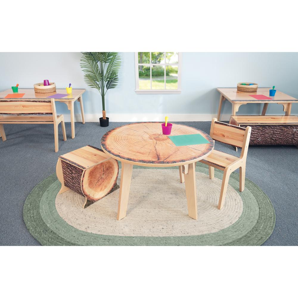 Nature View Live Edge Chair 14H
