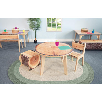 Nature View Live Edge Chair 14H