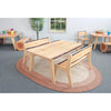 Nature View Live Edge Rectangle Table18H