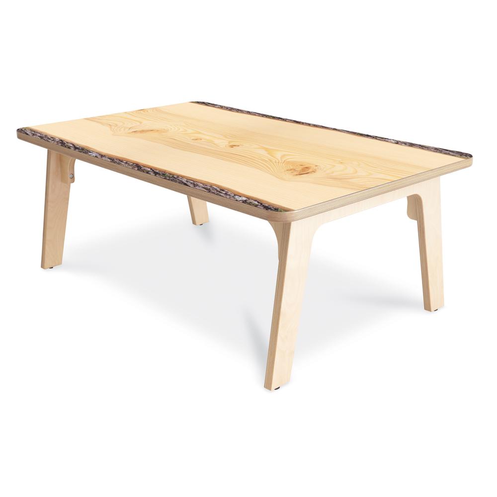 Nature View Live Edge Rectangle Table18H
