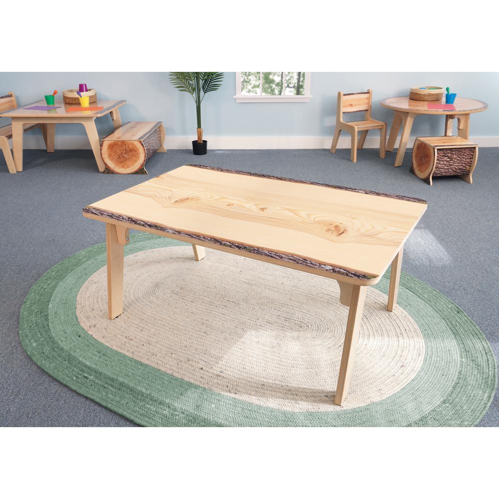 Nature View Live Edge Rectangle Table22H