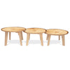 Nature View Live Edge Round Table 18H