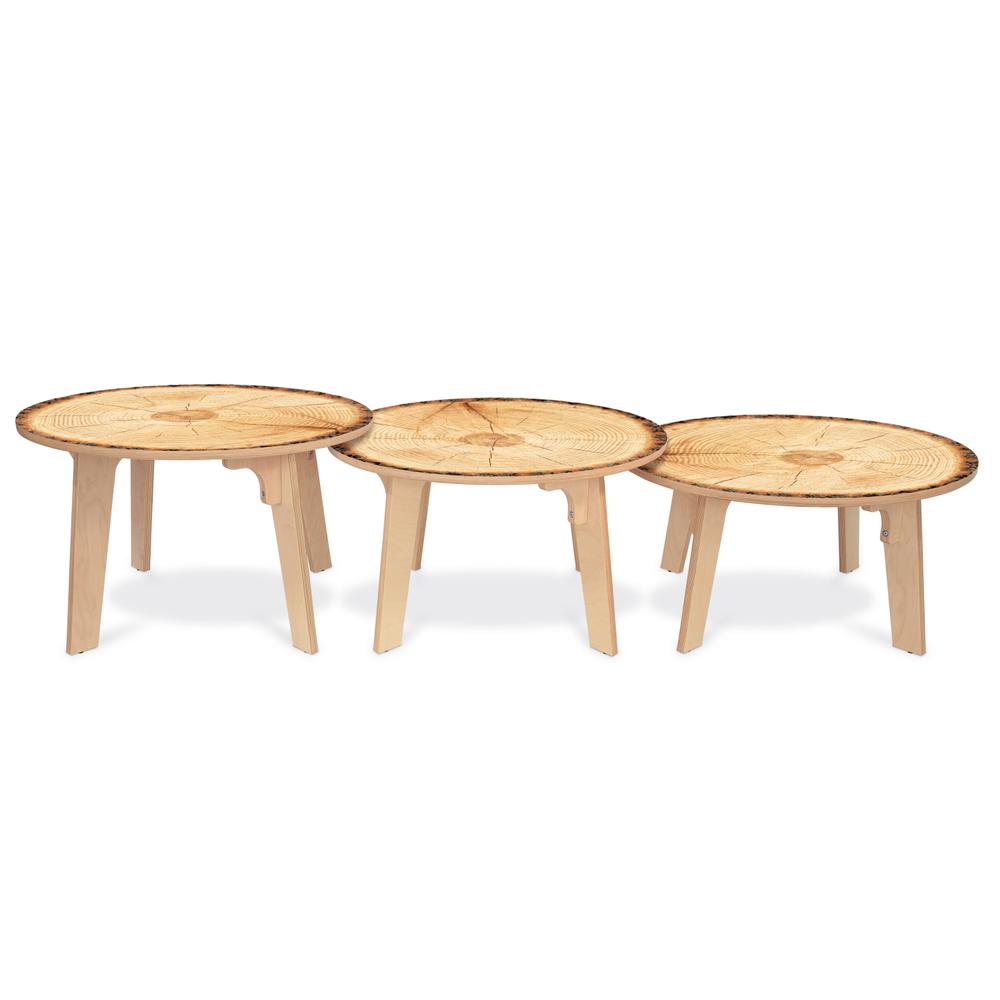 Nature View Live Edge Round Table 18H