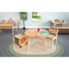 Nature View Live Edge Round Table 22H