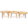 Nature View Live Edge Round Table 22H