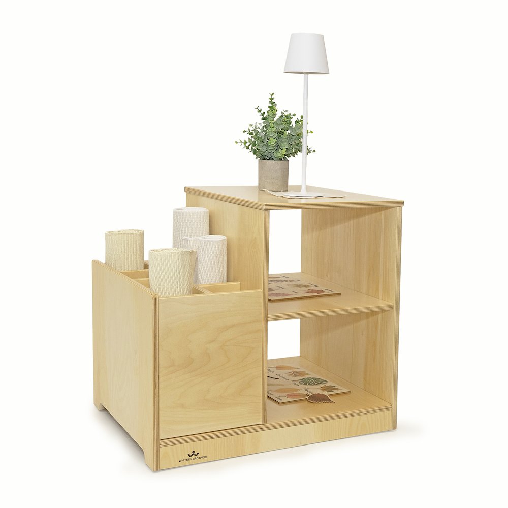 Birch plywood Rolled Mat Storage in Natural UV Finish