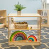 Birch plywood Shelf Cabinet 24W in Natural UV Finish