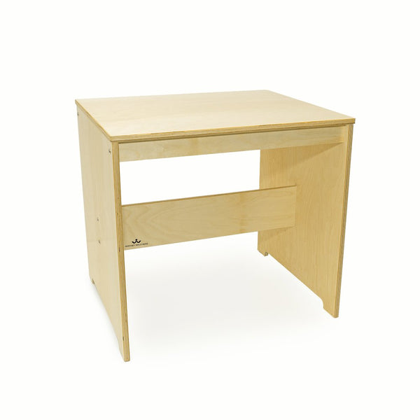 Birch plywood Work Table in Natural UV Finish