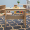 Birch plywood Work Table in Natural UV Finish