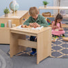 Birch plywood Work Table in Natural UV Finish