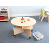 Mobile Collaboration Table with Trays