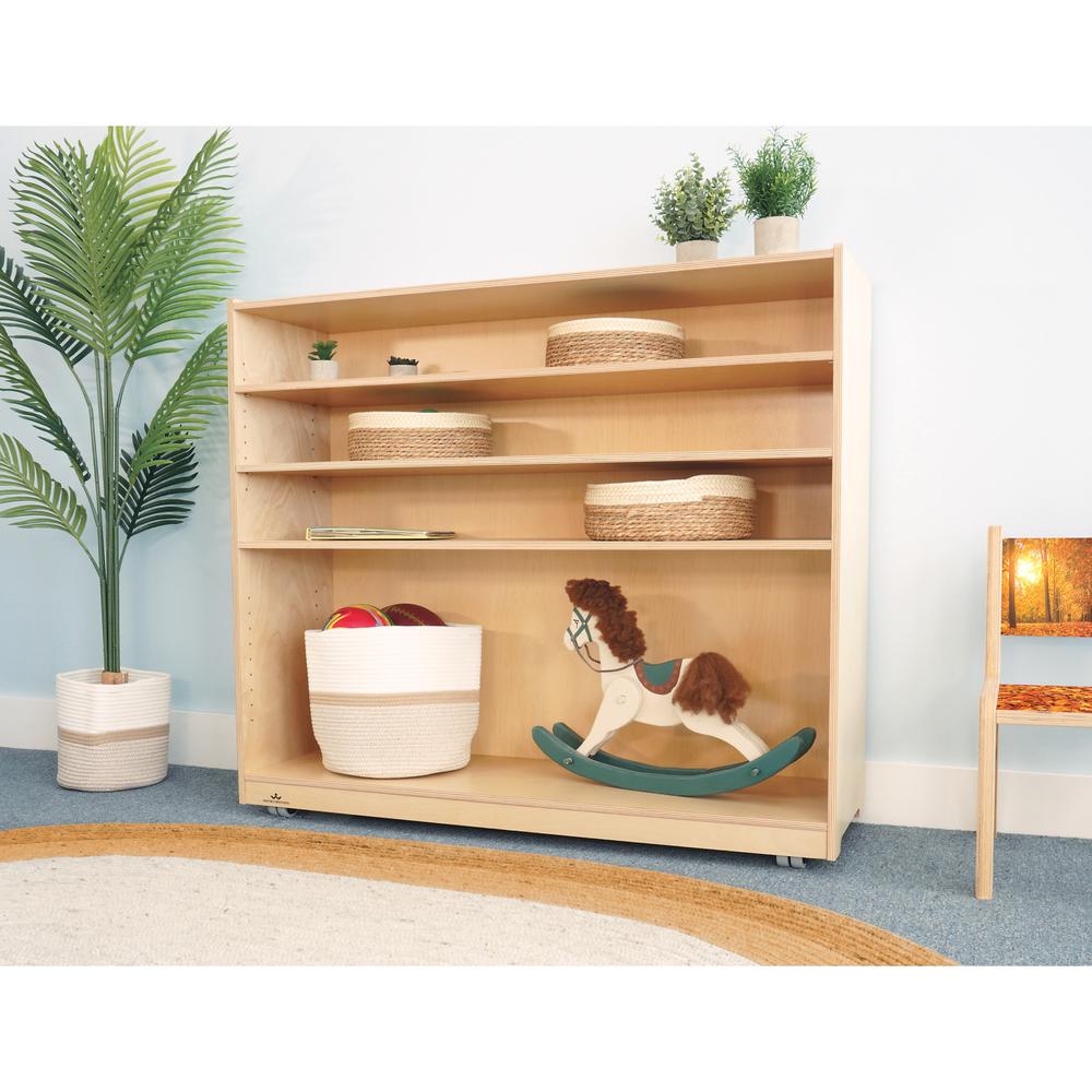 Mobile Shelf Cabinet 42H