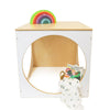 Play House Cube - White in Natural UV and White Color