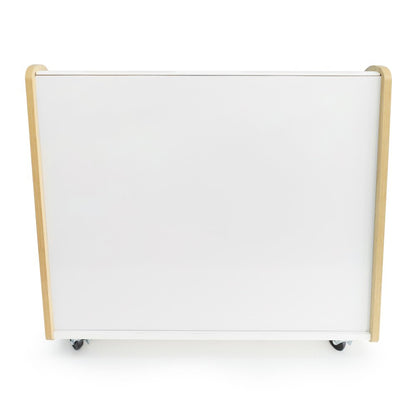 Mobile Book Display in Brown and White Color