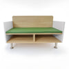 Sofa in Brown and White Color