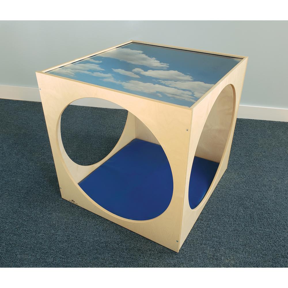 Acrylic Sky Top Playhouse Cube and Floor Mat