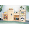 Let's Play Toddler Refrigerator -Natural
