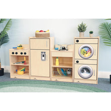 Let's Play Toddler Refrigerator -Natural