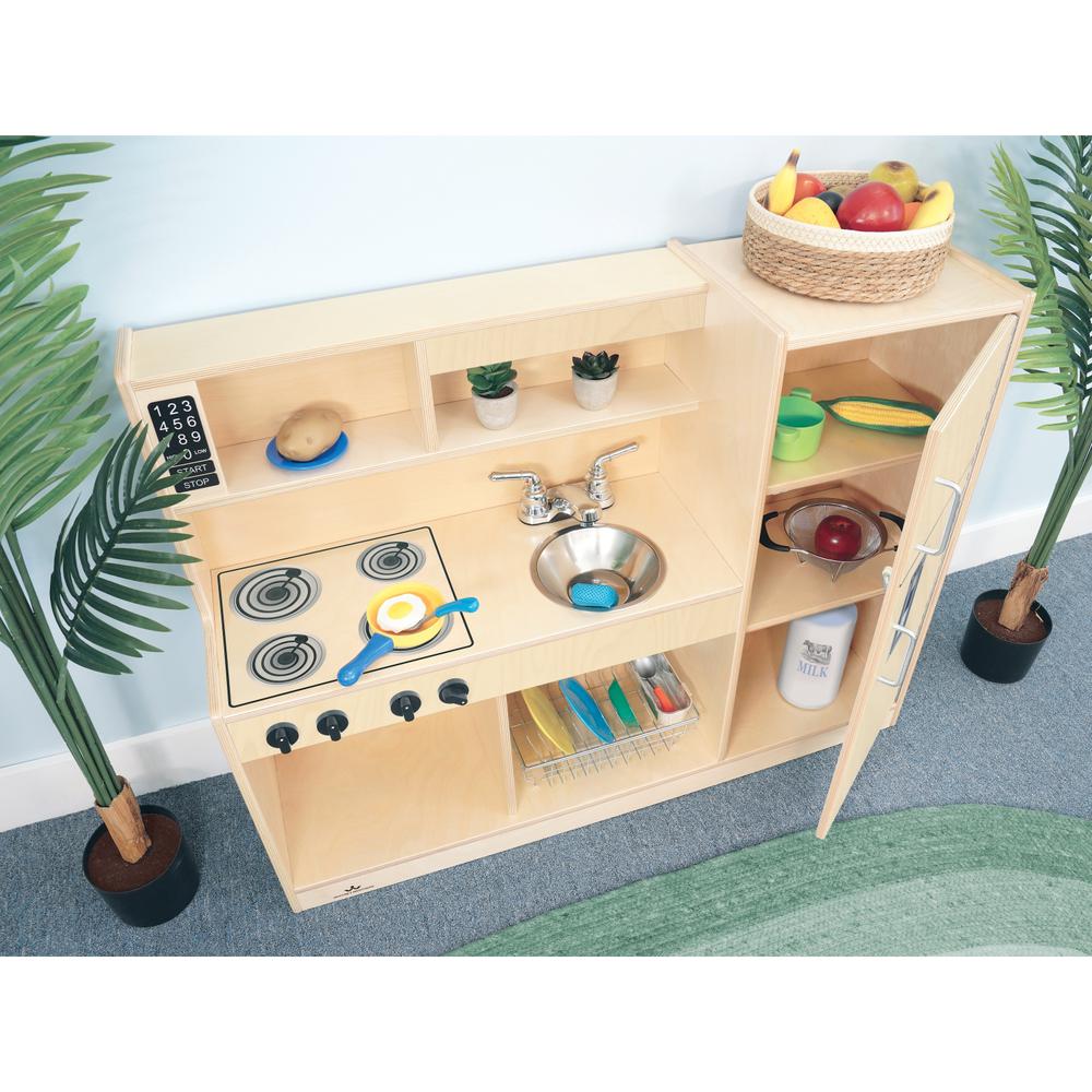 Let's Play Toddler Kitchen Combo-Natural