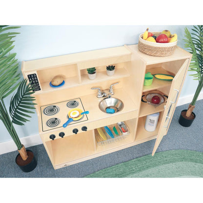 Let's Play Toddler Kitchen Combo-Natural