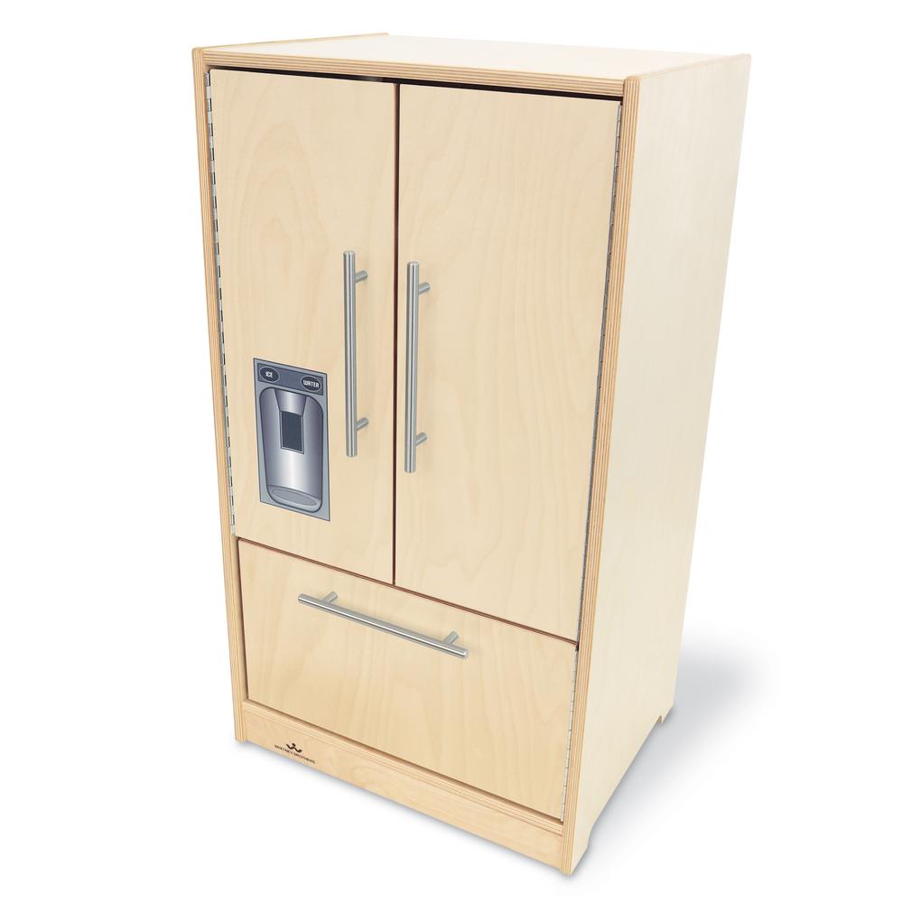 Contemporary Refrigerator - Natural