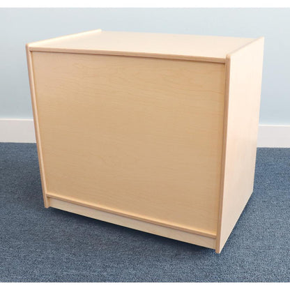 Clear Tray Double Column Storage Cabinet