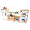 Let's Play Toddler Kitchen Ensemble - White