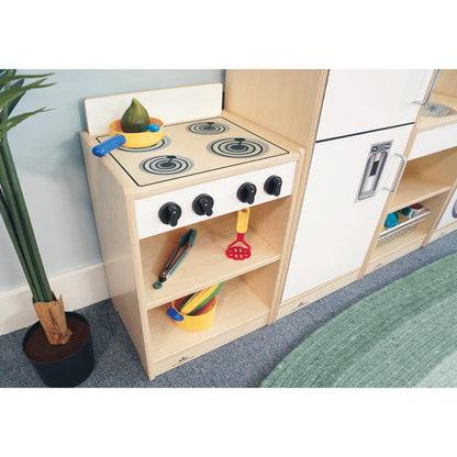 Let's Play Toddler Stove - White