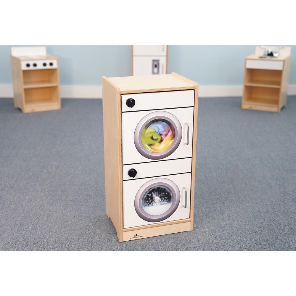Let's Play Toddler Washer/Dryer - White