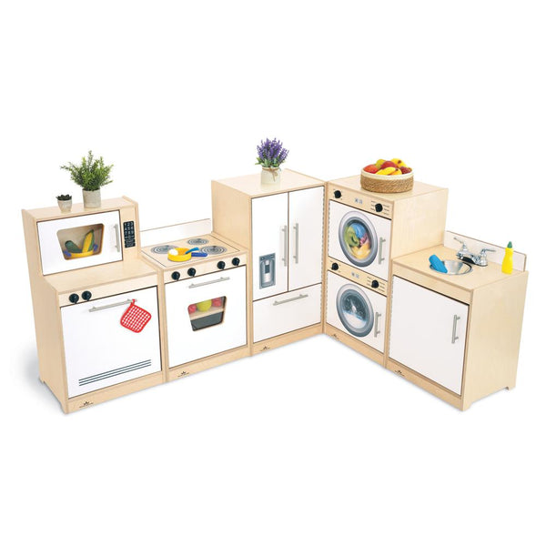 Contemporary Kitchen Ensemble - White