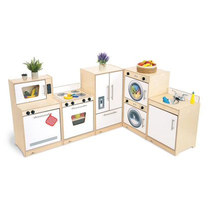 Contemporary Kitchen Ensemble - White