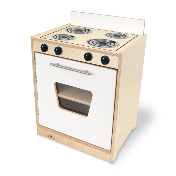 Contemporary Stove - White