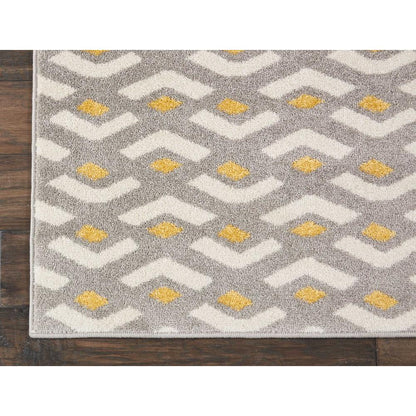 Nourison Harper Grey Kids Area Rug