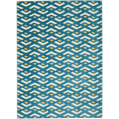 Nourison Harper Blue Kids Area Rug