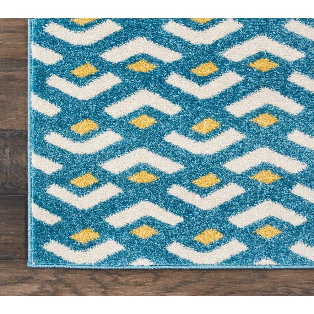 Nourison Harper Blue Kids Area Rug