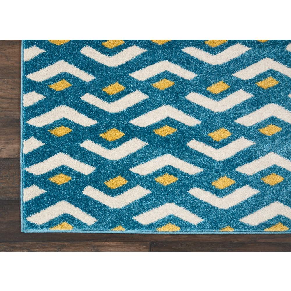 Nourison Harper Blue Kids Area Rug