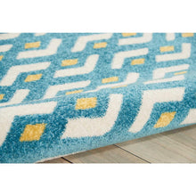 Nourison Harper Blue Kids Area Rug